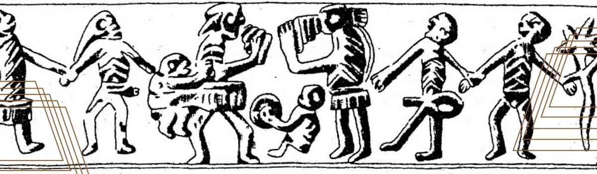 escena baile muertos